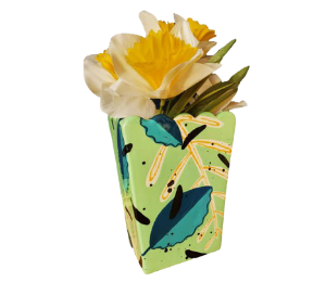 Maple Grove Leafy Vase