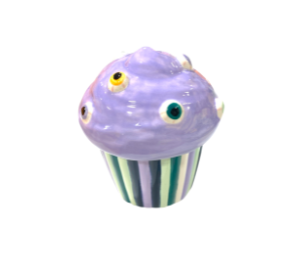 Maple Grove Eyeball Cupcake