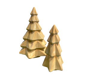 Maple Grove Rustic Glaze Faceted Trees