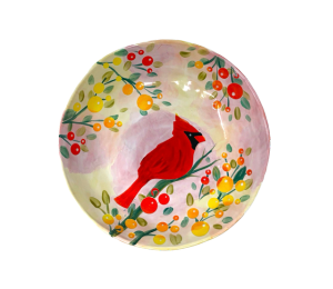 Maple Grove Cardinal Plate