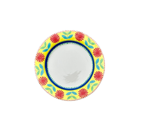 Maple Grove Floral Charger Plate