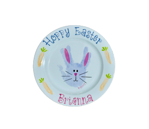Maple Grove Easter Bunny Plate