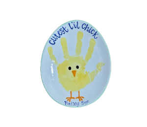 Maple Grove Little Chick Egg Plate