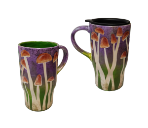 Maple Grove Mushroom Mugs