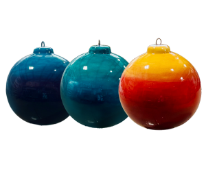 Maple Grove Jewel Toned Ombre Ornament