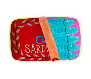Maple Grove Sardines Dinner Plate