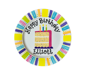 Maple Grove Birthday Cake Plate