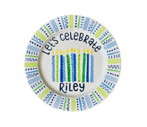 Maple Grove Let's Celebrate Plate